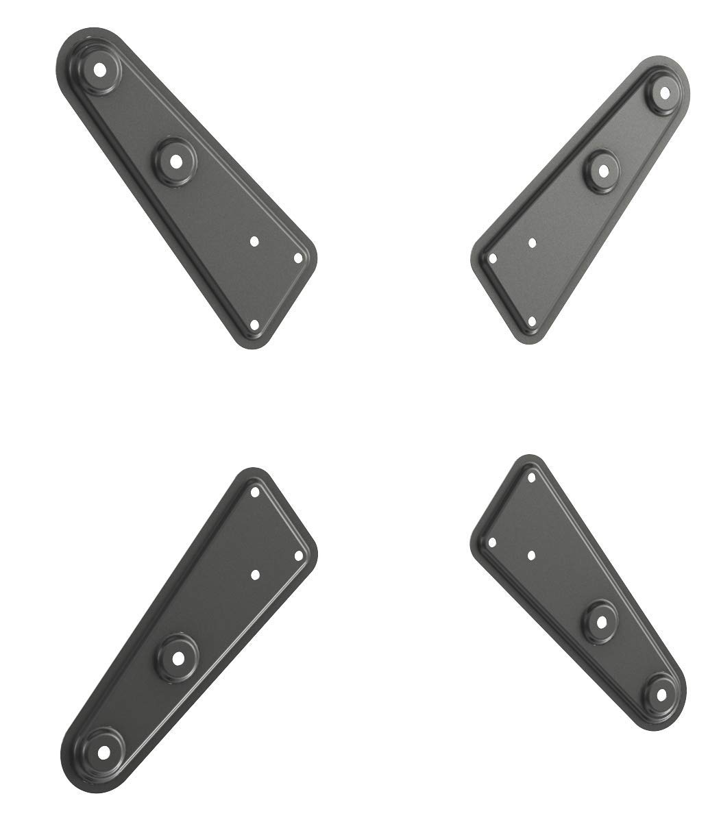 RICOO VESA Adapter Universal - TV und Monitor Ständer & Wandhalterung für Fernseher 32-55 Zoll, VA0100 Erweiterung 200x200 auf 400x400 TV Halterung Standfuss Fernsehhalterung für Wand Angebot bei HelloDeals