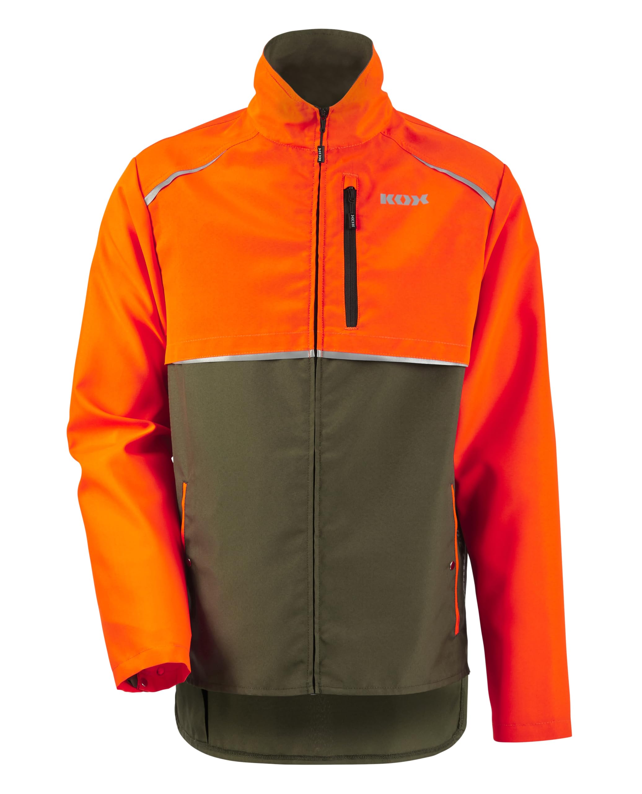 KOX Forstjacke Vento 3.0 Grün/Orange XL Angebot bei HelloDeals