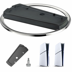 Vertikaler Standfuß für PS5 Slim Disc und Digital Edition, Videospiele Zubehör mit PS5 Ständer für Playstation 5 Pro Konsole Vertikal Standfuss Angebot bei HelloDeals