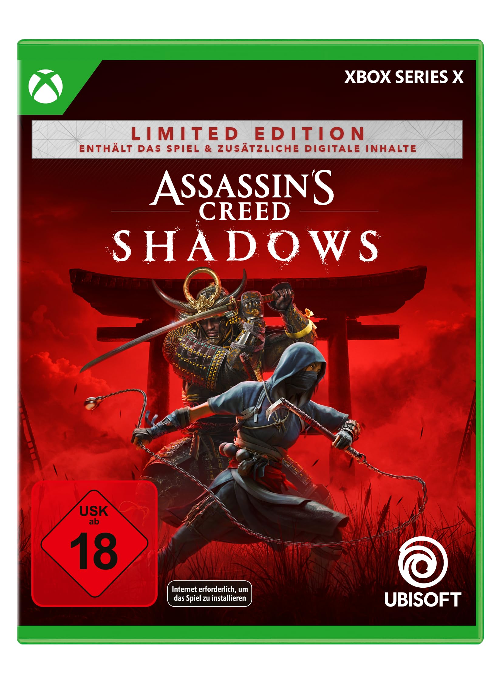 Assassin's Creed Shadows - Limited Edition (exklusiv bei Amazon) - [Xbox Series X] Xbox Series X Limited Edition Angebot bei HelloDeals