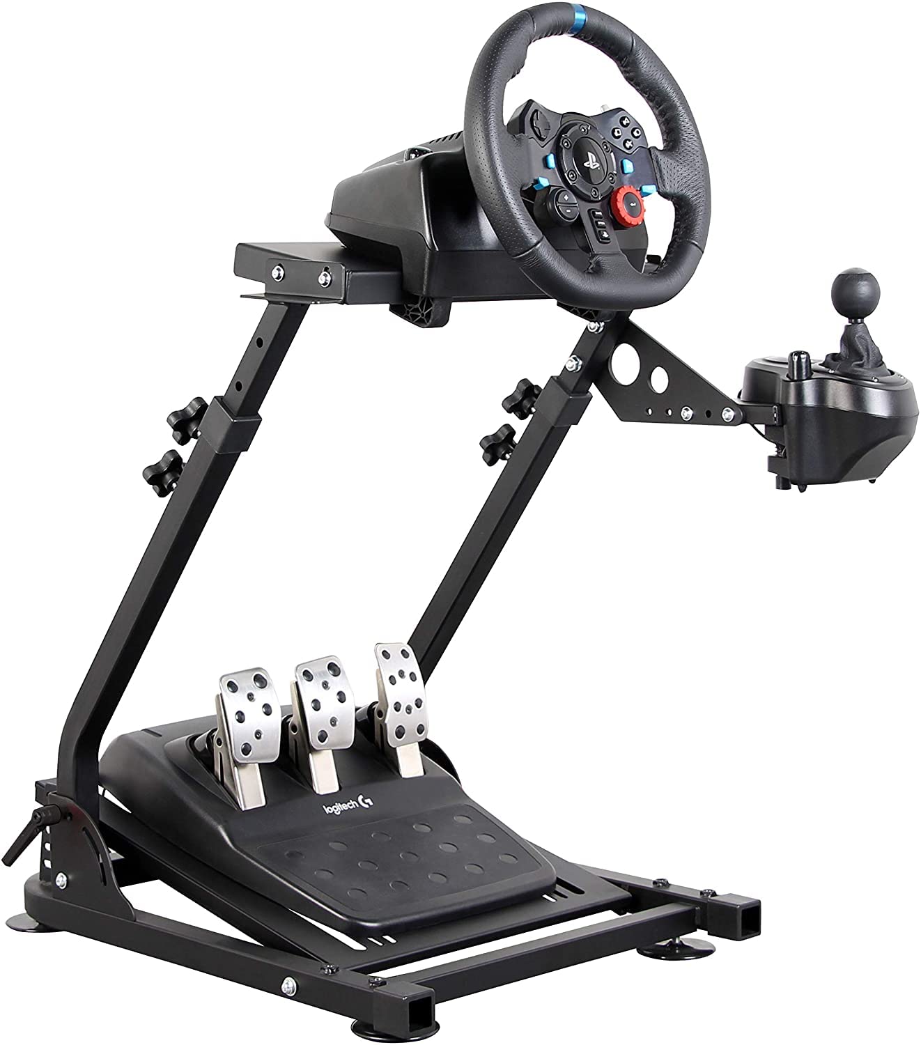 Racing Wheel Stand (aktualisierte Version) Lenkradständer für Logitech G25 G27 G29 G920 PS4 Xbox Fanatech T3PA TGT T300RS T300GT T500RS TGT T150 TS-PC CSL CSR CSW G25 Gaming Cockpit Angebot bei HelloDeals
