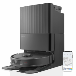 roborock QrevoS Saugroboter mit Saugleistung von 7000Pa, PreciSense LiDAR Navigation, 45 dB(A) leises Trocknen (Schwarz) (Generalüberholt) Roborock Qrevos Schwarz Angebot bei HelloDeals