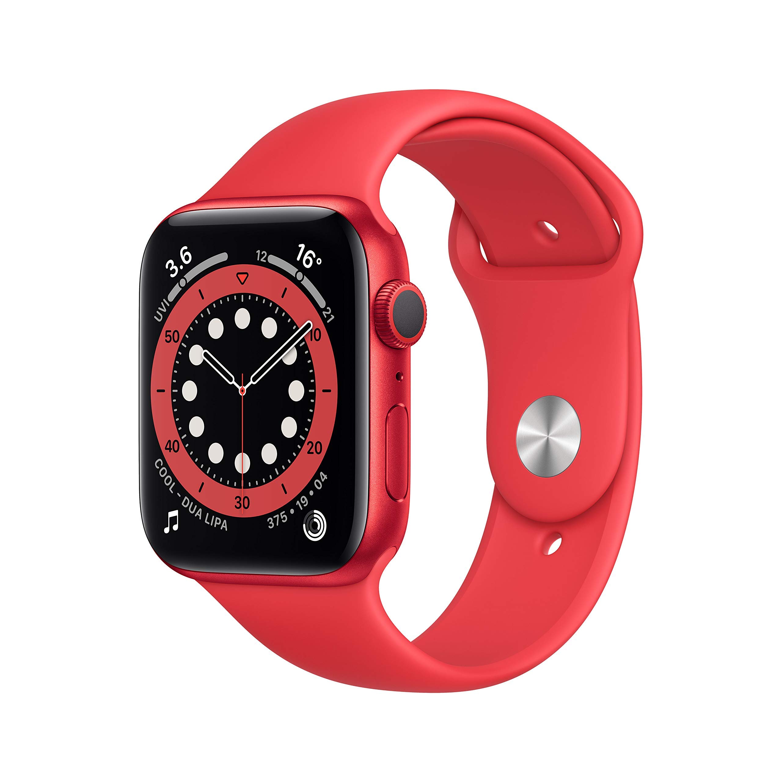 Apple Watch Series 6 (GPS, 44MM) Aluminiumgehäuse (PRODUCT)RED mit (PRODUCT)RED Sportarmband (Generalüberholt) Angebot bei HelloDeals