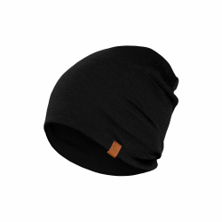 menique 100% Merinowolle Beanie Mütze Damen – Laufmütze Herren, Thermo Wintermütze, Weiche Atmungsaktive Merino Mütze Dünn, Leichte Funktionsmütze für Skifahren, Joggen, Radfahren Einheitsgröße Schwarz Angebot bei HelloDeals