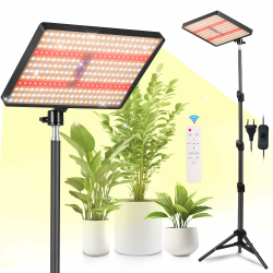 Pflanzenlampe LED mit Ständer UV-IR Vollspektrum 286 LEDs Grow Lampe mit 4/8/12H Timer Dimmbares Pflanzenlicht Wachstumslampen für Pflanzen Pflanzenleuchte LED Vollspektrum mit Stativ Angebot bei HelloDeals