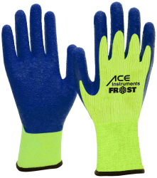 ACE Frost Arbeits-Handschuh - 3 Paar Kälte-Schutz-Handschuhe für die Arbeit im Winter - EN 388/511-10/XL (3er Pack) 10/XL (3er Pack) Gelb/Blau Angebot bei HelloDeals