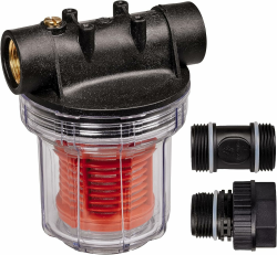 Original Einhell Vorfilter 12 cm (Pumpen-Zubehör, Entlüftungsschraube, Messing-Innengewinde, herausnehmbarer Feinfilter, max. Durchfluss 4000 l/h) Single Angebot bei HelloDeals