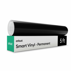 Cricut Smart Vinyl – Permanent, Schwarz – 33 cm x 152,4 cm – Großpackung Angebot bei HelloDeals