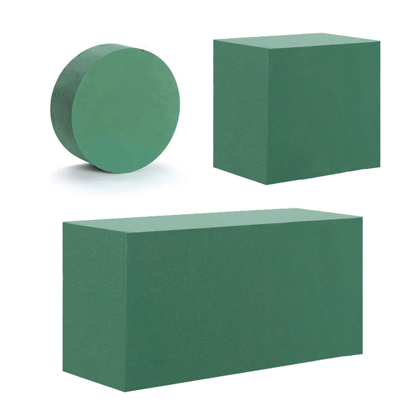 3 x Steckschaum für Blumen, blumensteckschaum, Steckmasse für Kunstblumen, Steckmoos Steckschwamm für Blumen Schaumstoff, für Kunstblumen und Frischblumen Angebot bei HelloDeals