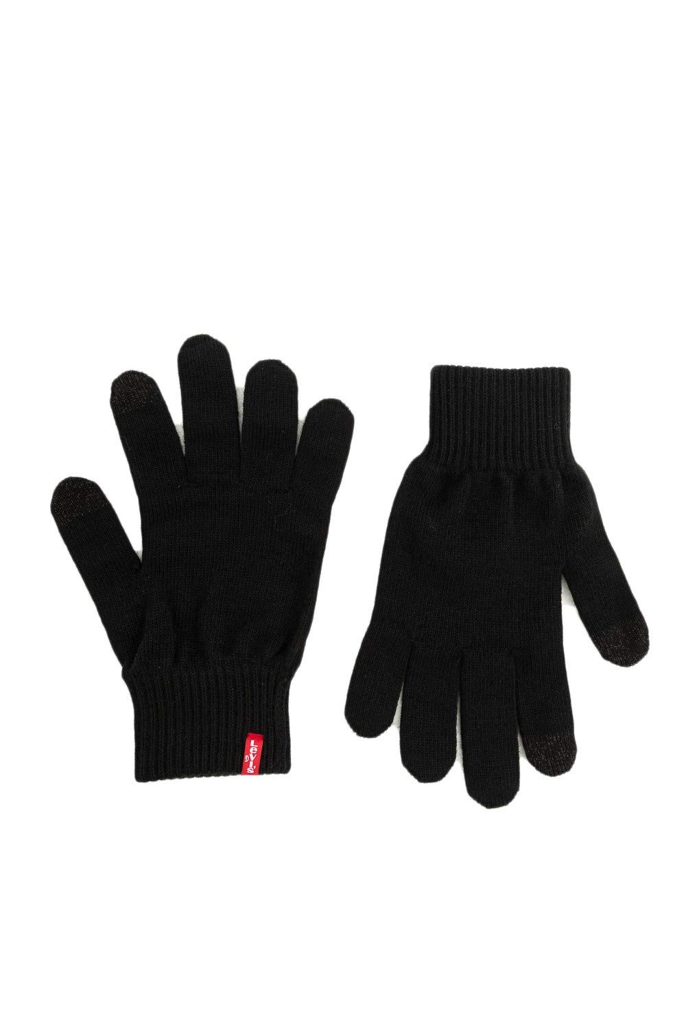 Levi's Herren Ben Touch Screen Gloves Handschuhe M Schwarz (Black) Angebot bei HelloDeals