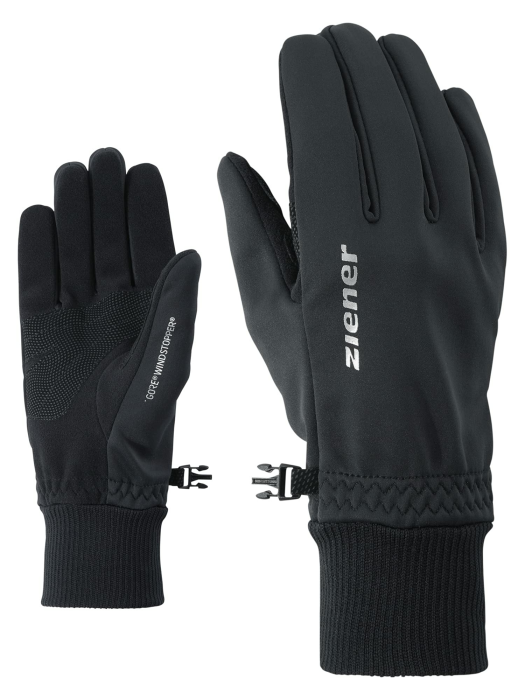 Ziener Erwachsene IDEALIST GWS Freizeit-/Funktions-/Outdoor-Handschuhe | atmungsaktiv, winddicht, Soft-Shell, schwarz 8 Schwarz Angebot bei HelloDeals