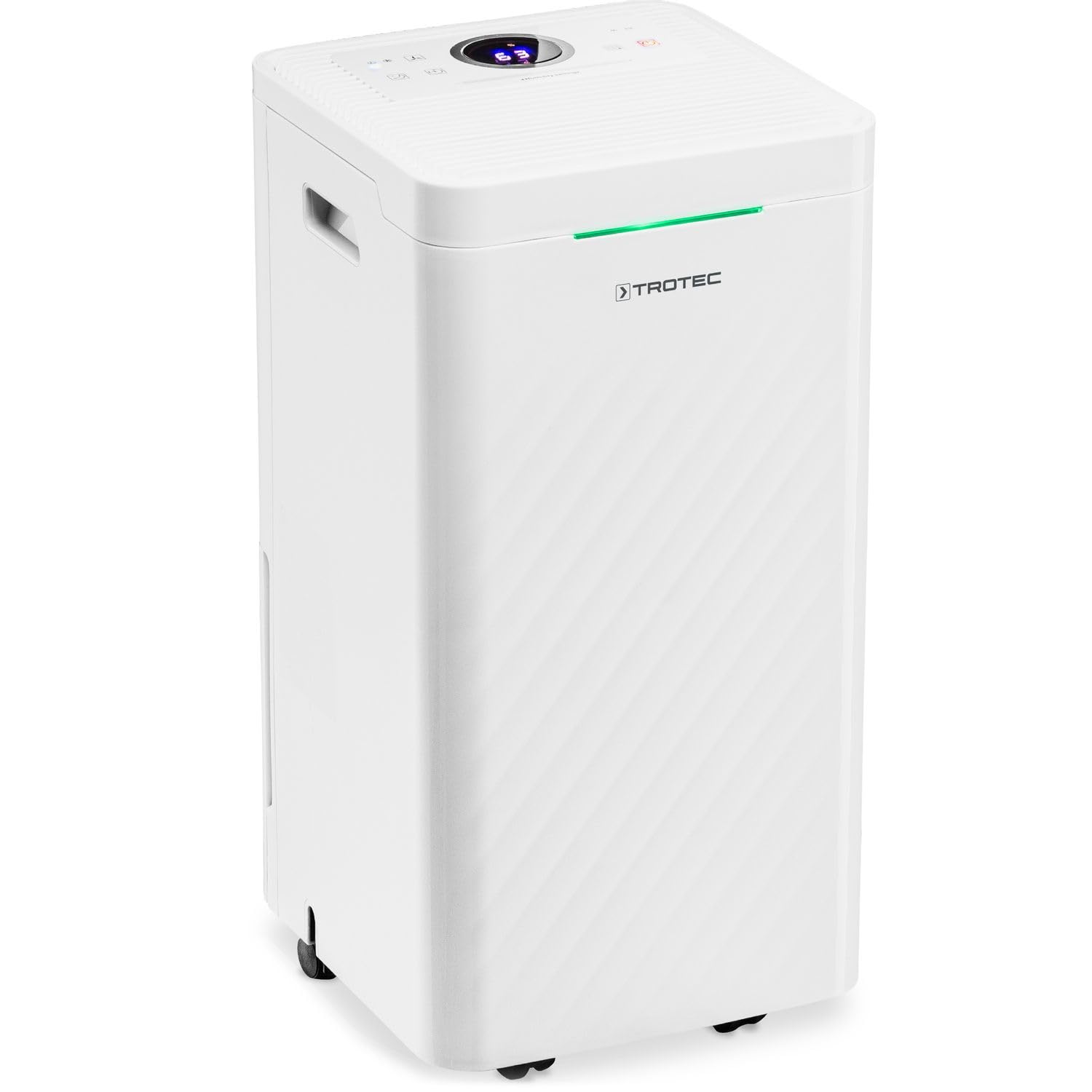 TROTEC Luftentfeuchter & Luftreiniger TTK 27 HEPA – 12 l/24 h, HEPA-H13-Filter, hygrostatisch, LED-Luftqualitätsanzeige, Timer Angebot bei HelloDeals