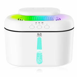 Luftbefeuchter 2L Luftbefeuchter Schlafzimmer Ruhig 16dB Auto Abschaltung und bis zu 24 Stunden Nachtlicht für Babys, Kinderzimmer, für Pflanzen und Zuhause Weiß Angebot bei HelloDeals