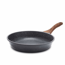 SENSARTE Antihaft Bratpfanne, 20cm Schweizer Granit Beschichtung Omelette Pfanne, Gesunde Stein Kochgeschirr Chef's Pfanne, PFOA Frei Grau 20cm Angebot bei HelloDeals