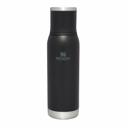 STANLEY Adventure To-Go Thermosflasche 1.0L - 25 Stunden Heiß - 27 Stunden Kalt - Auslaufsicher - Isolierter Deckel - Doppelwandige Vakuumisolierung - BPA-Frei - Black Black 1000 ml Angebot bei HelloDeals