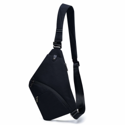 Umhängetaschen Herren RFID Wasserfeste Mini Bauchtasche Mehrere Taschen Schultertasche Anti-Diebstahl Sling Bag Crossbody Tasche Brusttasche für Männer und Frauen 2.0 Schwarz L Angebot bei HelloDeals