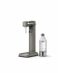 Aarke Carbonator 3 Wassersprudler, Edelstahl-Gehäuse, Sprudelwasserbereiter, inkl. BPA-freier PET-Flasche, kompatibel mit 60 L C02 Zylindern, Farbe: Mattgrau Finish Angebot bei HelloDeals