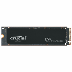 Crucial T705 4TB SSD PCIe Gen5 NVMe M.2, bis zu 14.100MB/s, Microsoft DirectStorage, PCIe 4.0 abwärtskompatibel, Interne Solid State Drive - CT4000T705SSD3 T705 (bis zu 14,500MB/s) 4TB Angebot bei HelloDeals