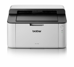 Brother HL-1110 kompakter Schwarzweiß-Laserdrucker grau USB 2.0 A4 Angebot bei HelloDeals
