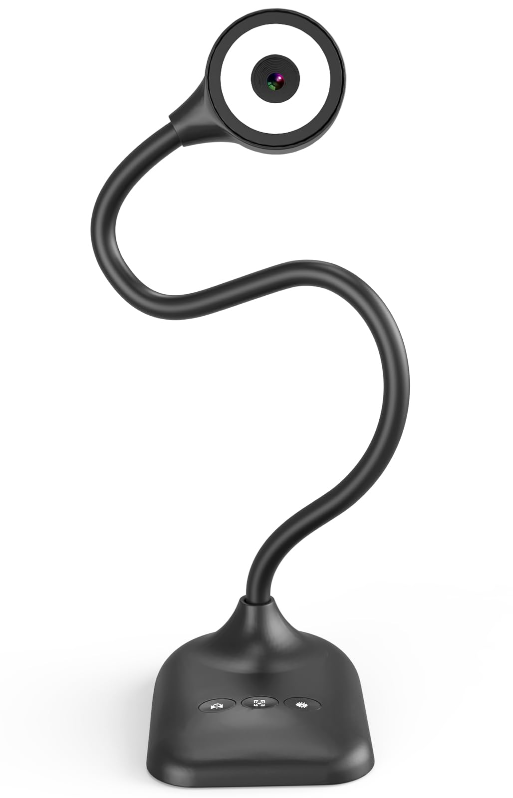 USB Dokumentenkamera, PC Kamera mit LED-Leuchten, Bildumkehrung, Falten, Dual-Mikrofon mit Zoom, Skype, Teams, OBS. Für Windows, macOS, Linux und Chromebook für Fernunterricht, Live-Demo Angebot bei HelloDeals