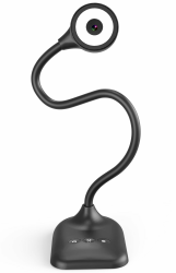 USB Dokumentenkamera, PC Kamera mit LED-Leuchten, Bildumkehrung, Falten, Dual-Mikrofon mit Zoom, Skype, Teams, OBS. Für Windows, macOS, Linux und Chromebook für Fernunterricht, Live-Demo Angebot bei HelloDeals