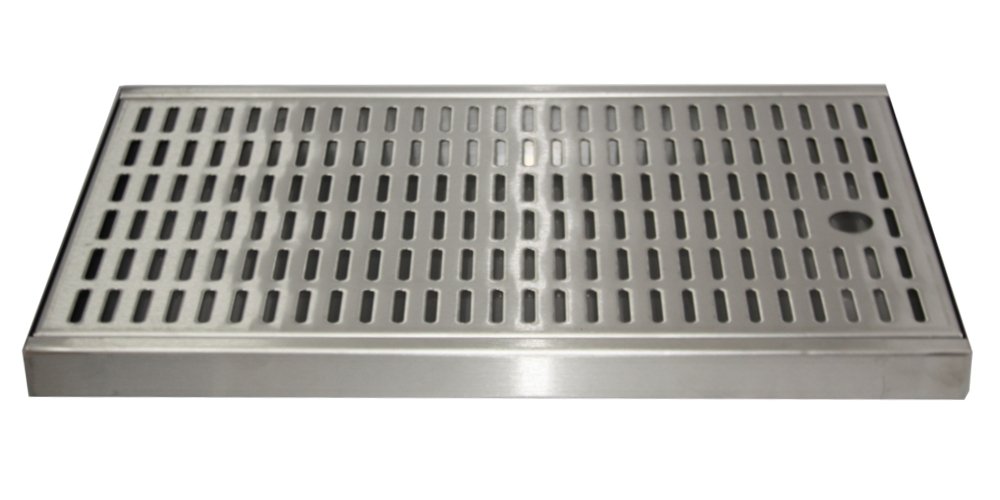 Tropfblech zum Auflegen 2 Teilig aus Edelstahl 500x250x27mm Angebot bei HelloDeals