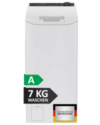 Haier Toplader Waschmaschine I Waschmaschine 40 cm breit mit 7kg Trommel, A-Effizienz, 1.400 U/Min. & Inverter-Motor I THASNQ476TM5-84 Waschmaschine schmal inkl. Wi-Fi, Dampffunktion & Mengenautomatik SERIE 7 - Energieklasse A Angebot bei HelloDeals