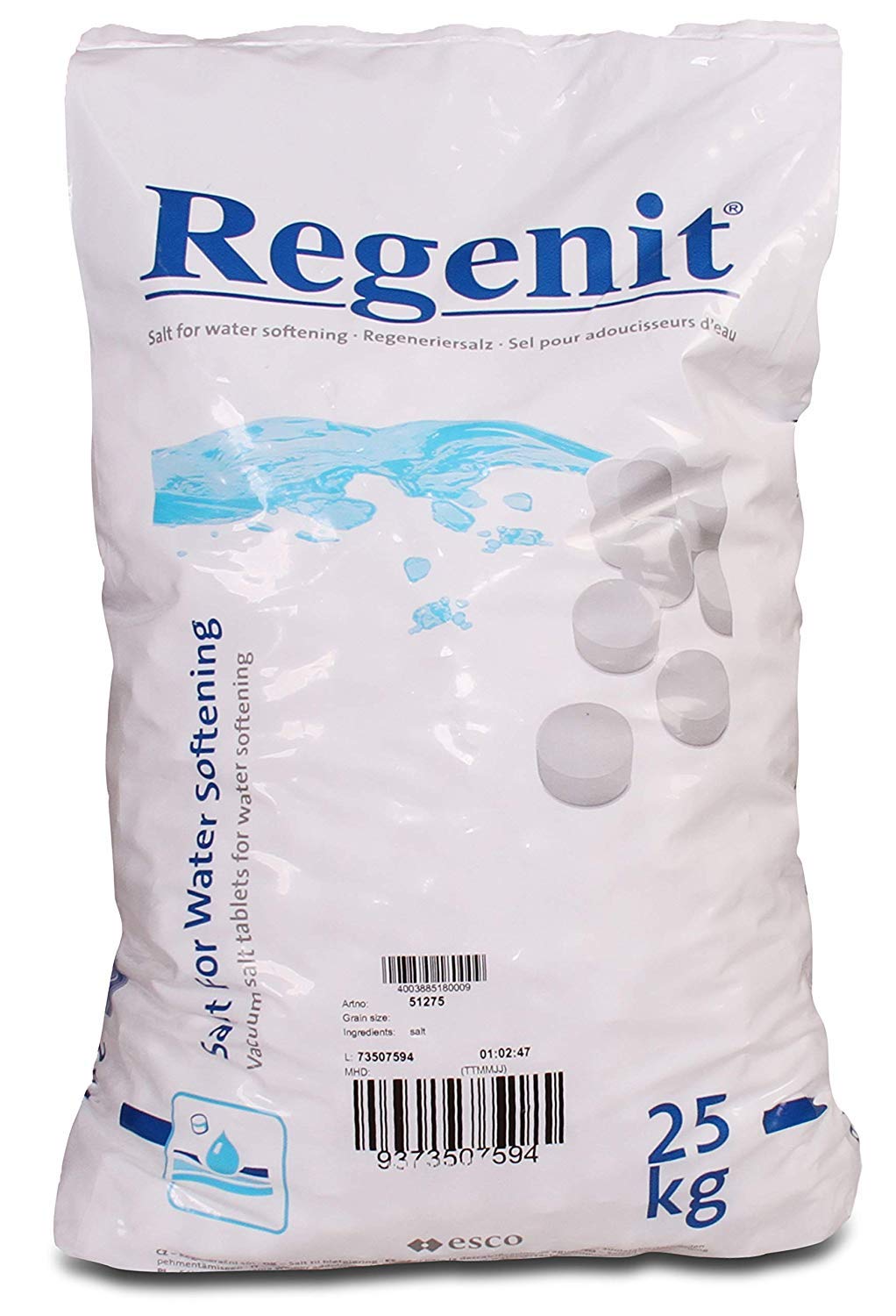 Höfer Chemie 2 x 25 kg (50 kg) Regenit® Siedesalztabletten zur Regenerierung von Wasserenthärtungsanlagen Angebot bei HelloDeals