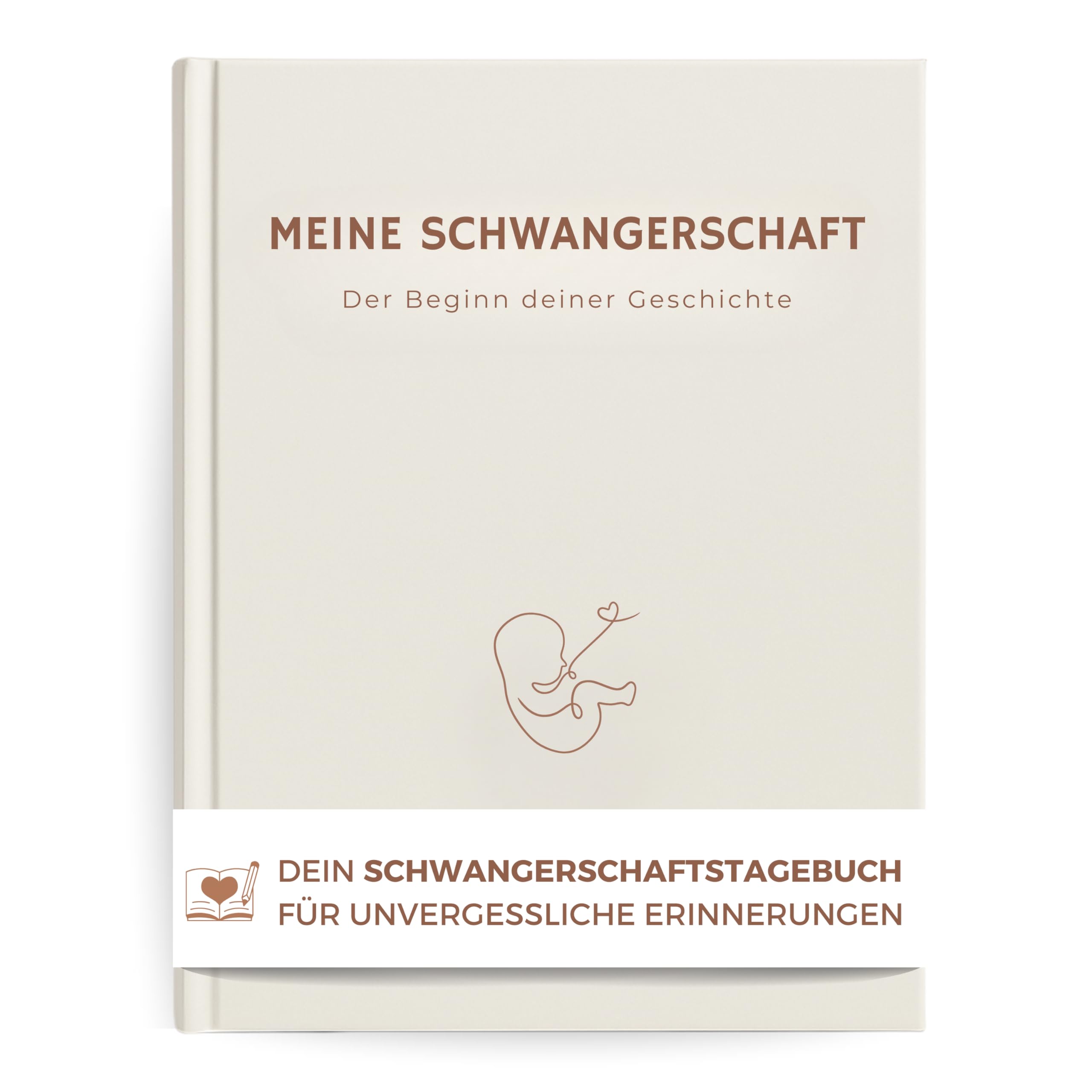 Schwangerschaftstagebuch - Dein Schwangerschaftsbuch zum Ausfüllen für unvergessliche Erinnerungen - Tagebuch Schwangerschaft, Meine Schwangerschaft Buch, Geschenk für Schwangere Angebot bei HelloDeals