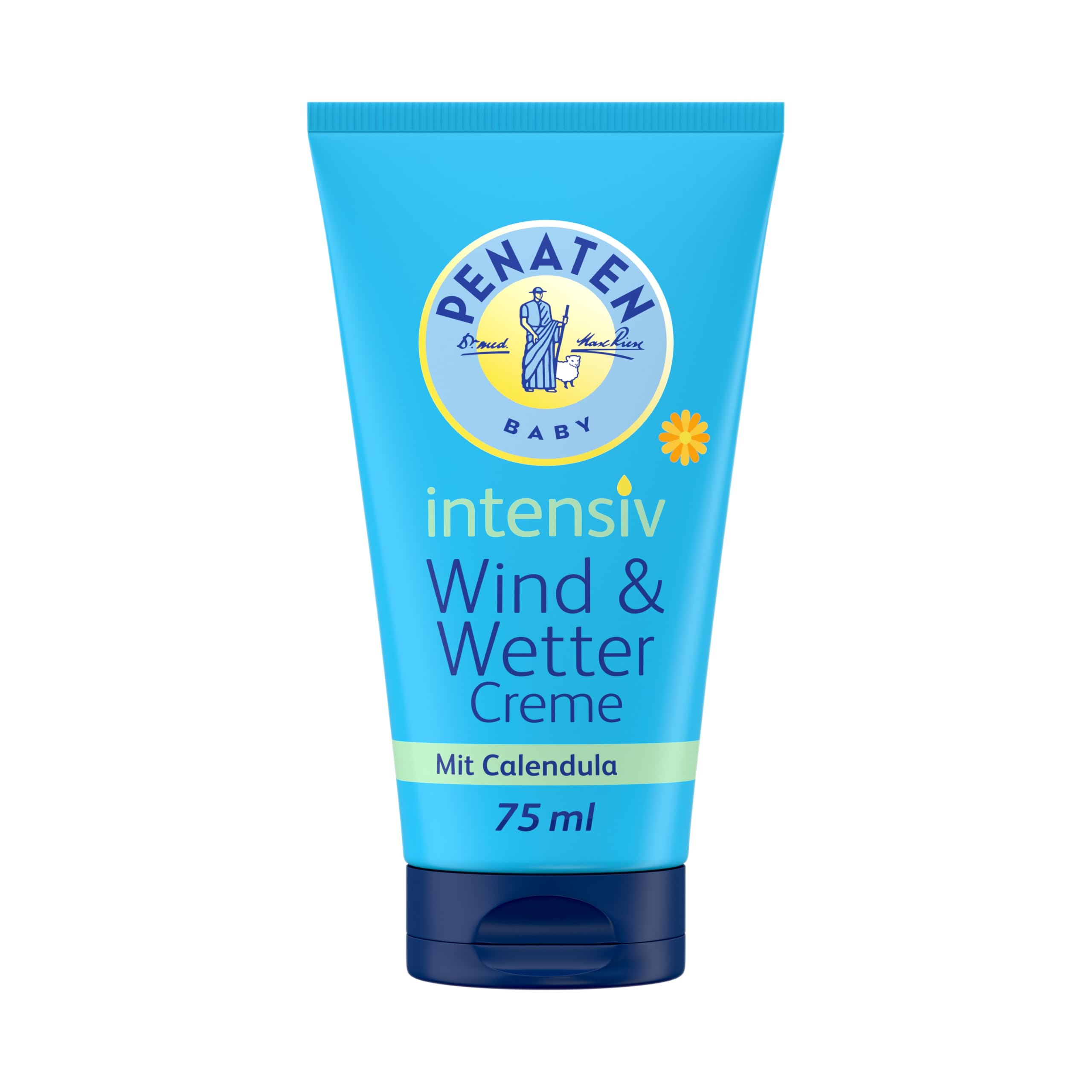 Penaten Kleine Helfer Wind und Wetter Creme 75ml, feuchtigkeitsspendende Babycreme mit Calendula für empfindliche Babyhaut, pflegt und schütz empfindliche Babyhaut Wind & Wetter Creme Angebot bei HelloDeals