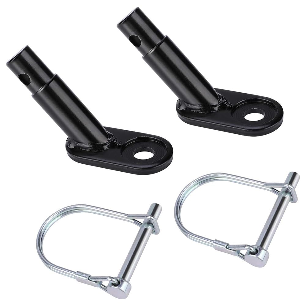 Fahrradanhänger Kupplung, 2 Stück Fahrrad Anhängerkupplung, für Kinderwagen, Haustier Wohnmobile, Gepäckwagen, Stil A Angebot bei HelloDeals