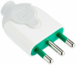 Italienischer Stecker aus 2 Materialien Angebot bei HelloDeals