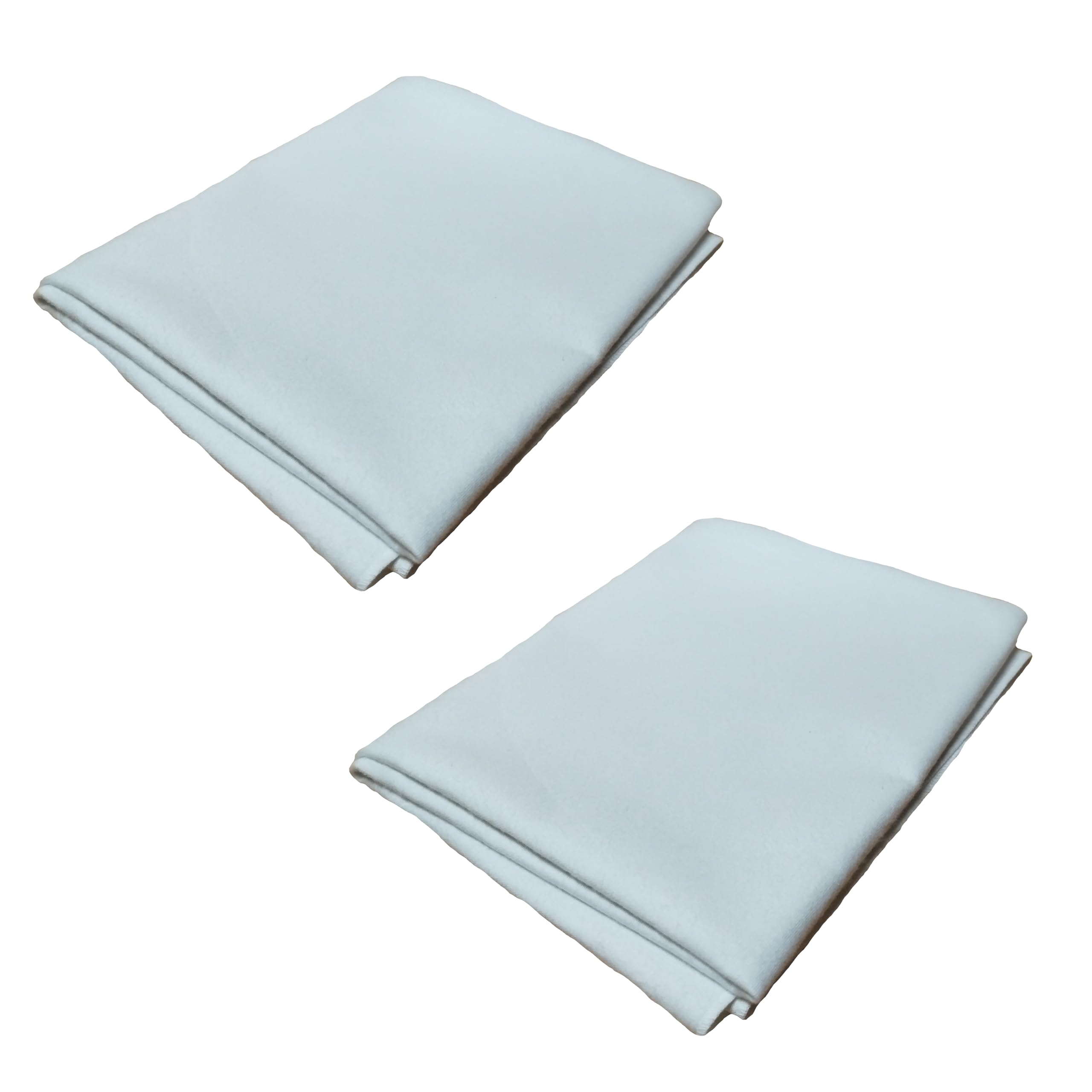 2er Set wasserdichte Matratzenauflage (70 x 140 cm) Molton Inkontinenzschutz 100% wasserdicht Weiß Angebot bei HelloDeals