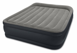 Intex Deluxe Pillow Rest Raised Luftbett - Queen - 152 x 203 x 42 cm - Mit eingebaute elektrische Pumpe Single Angebot bei HelloDeals