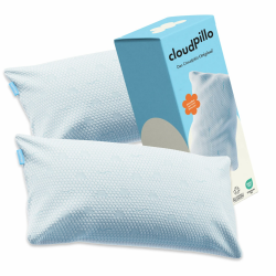 Cloudpillo Memory Foam Pillow - 2er-Set Premium Kissen, Höhenverstellbar, 40x80 cm, Ergonomische und Hypoallergene Kopfstützen Original (40x80 cm) 2 Angebot bei HelloDeals