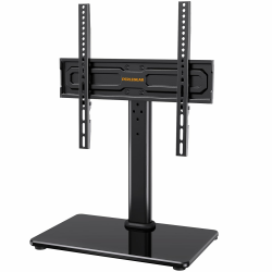 PERLEGEAR TV Standfuss TV Ständer Schwenkbar für 24-60 Flach & Curved Fernseher bis zu 45 KG, TV-Standfüße Höhenverstellbar & Fernsehständer Stabil,Universeller TV Standfuss Max.VESA 400x400 mm 24-60 Zoll Angebot bei HelloDeals