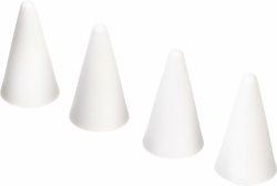 Tucano Ersatzspitze Stylus Stift Pencil für alle Apple iPads seit 2018 4 Stück weiß Angebot bei HelloDeals