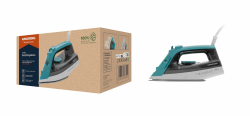 GRUNDIG SI 3550 Dampfbügeleisen, 2.400 W, 120 g/Min Dampfstoß, 25 g/Min Dampfleistung, Keramik-Bügelsohle, 220 ml Wassertank, Drip Stop, Anti-Kalk-Technologie, Weiß/Türkis Angebot bei HelloDeals