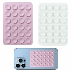 Saugnapf Handy, 2 Stück aus Silikon, Handyhalter mit Selfie-Spiegel für TikTok Videos, Größe 8cm x 5,5c Angebot bei HelloDeals