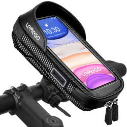 Wasserdicht Handyhalterung Handyhalter Fahrrad Motorrad Bike Lenkertasche Halterung Fahhradlenkertasche Rahmentasche Fahhradtasche 360°Drehbarem Für 7 Zoll Handys GPS Navi Andere Geräte Angebot bei HelloDeals
