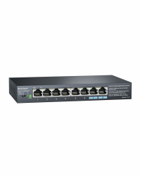 BrosTrend 2.5-Gigabit Netzwerk Switch 8 Port, 2.5 Gbit LAN Switch Unmanaged (Statisch Link-Aggregation & VLAN für Gaming PC, NAS Server, Lüfterlos, Plug & Play, Lifetime-Schutz) Ethernet LAN Verteiler Angebot bei HelloDeals