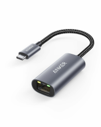 Anker PowerExpand USB-C auf Gigabit Ethernet Adapter, Aluminium, kompaktes Design, USB-C Ethernet Adapter, für MacBook Pro, MacBook Air 2018, iPad Pro 2018, XPS, und viele mehr Angebot bei HelloDeals