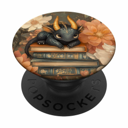 Dragon Books Cottagecore Bookworm Flowerful Bookish PopSockets Klebender PopGrip Adhesive PopGrip Angebot bei HelloDeals