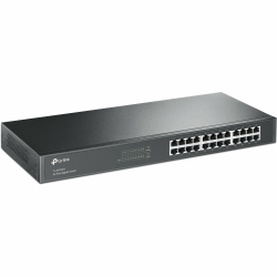 TP-Link TL-SG1024 24 Port Gigabit Netzwerk Switch ( 19 Zoll Rack-Montage, 24*RJ-45 LAN Ports, Metallgehäuse, , unmanaged, Plug-und-Play, Lifetime-Garantie) schwarz 24-Port Rackmount Single Angebot bei HelloDeals