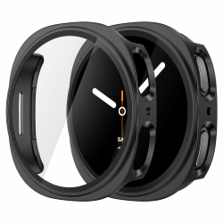Misxi 2 Stück Schutzhülle mit Displayschutzfolie für Samsung Galaxy Watch 8 40mm, Rundumschutz Anti-Rutsch Kratzfestes Hülle für Galaxy Watch8, Schwarz Galaxy Watch 8 (40mm) Schwarz (2-Stück) Angebot bei HelloDeals