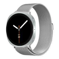 Milanaise Magnetisch Armbands für Samsung Galaxy Watch 8 Armband 40mm 44mm/8 Classic 46 mm Damen/Herren,Edelstahl Metall Loop Armbänder für Samsung Galaxy Watch 8 Classic Armband 46mm/8 44 mm 40 mm 01-Silber Samsung Galaxy Watch 8/8 Classic Armband Angebot bei HelloDeals