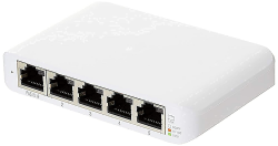 Ubiquiti USW-Flex-Mini Switch Gestionado 5X Gigabit Ethernet / 1xPoE Angebot bei HelloDeals