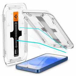 Spigen Glas.tR EZ Fit Schutzfolie kompatibel mit Samsung Galaxy S25, Galaxy S24, 2 Stück, Kratzfest, Kristallklar, 9H Härte Folie Galaxy S25/S24 Angebot bei HelloDeals