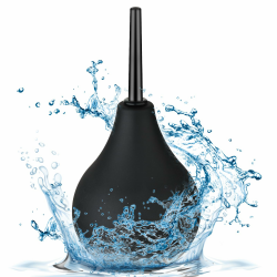 ACWOO 224ml Einlauf zur darmreinigung, Po Dusche Irrigator zur Darmspülung, Silikon Anal-Spülung Intimdusche zur Analdusche und Vaginaldusche 224ml Schwarz Angebot bei HelloDeals