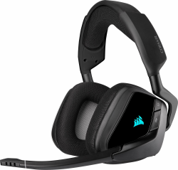 Corsair CA-9011201 Void Elite RGB Wireless PC Gaming Headset Kopfhörer Carbon (Generalüberholt) VOID ELITE Wireless Headset Schwarz Angebot bei HelloDeals